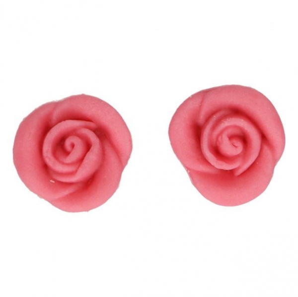 Marzipan Decorations - Pink Roses